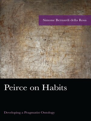 cover image of Peirce on Habits
